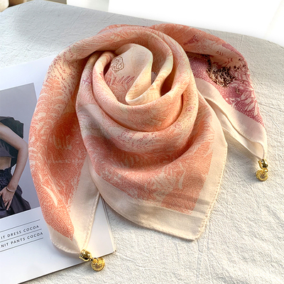 磁吸扣围巾短款小型2025新款