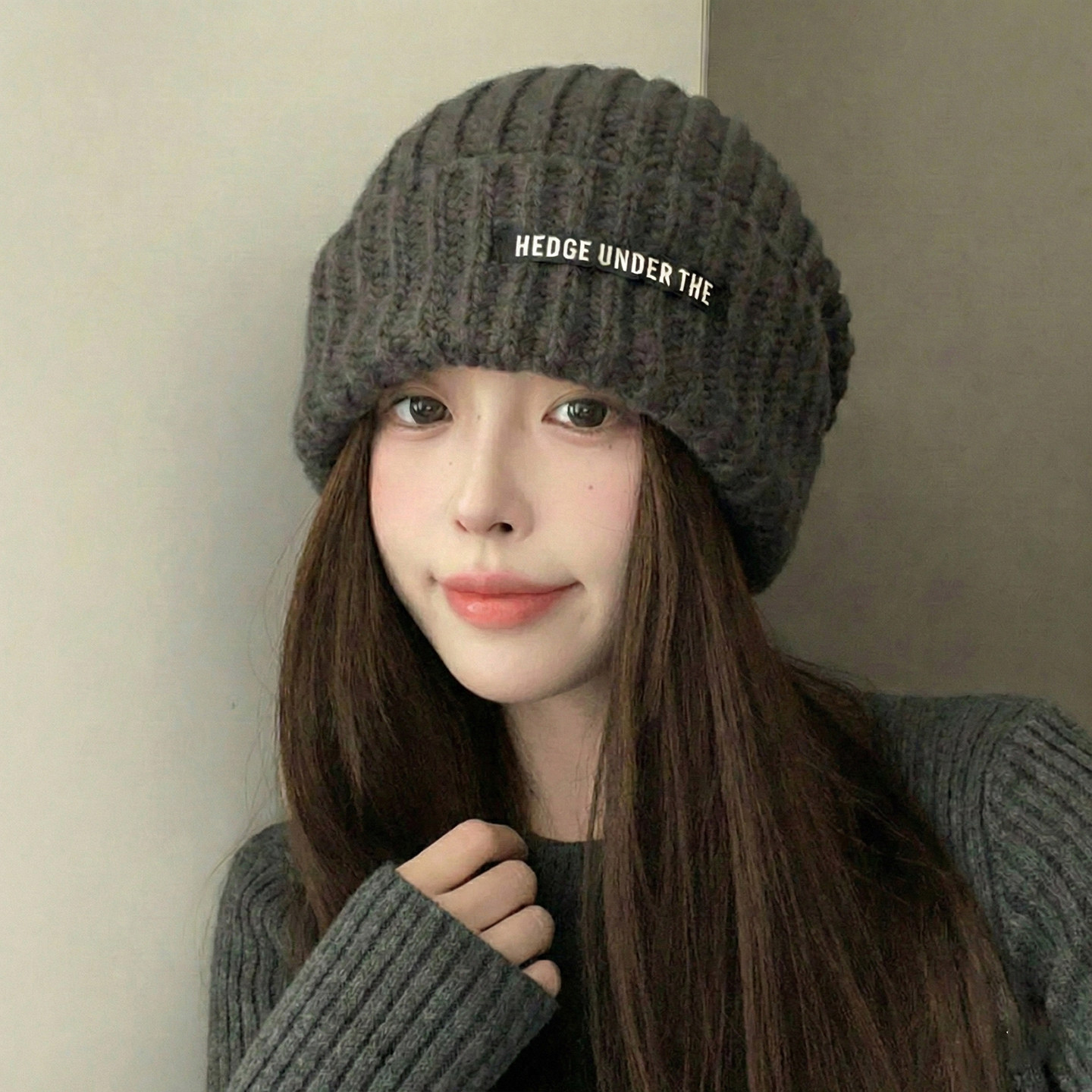 毛线帽子女大头围秋冬季宽松护耳显脸小冷帽韩系ins保暖针织帽潮,服饰配件/皮带/帽子/围巾,帽子,淘宝优惠券,粉丝福利购,淘宝优惠卷