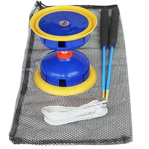 极速防摔双轮空竹初n学者学生儿童成人五轴承扯铃校园带响双头健