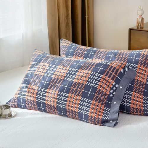 极速枕套一对装h单个全棉高端48cmx74cm乳胶枕头套男冬季枕头皮