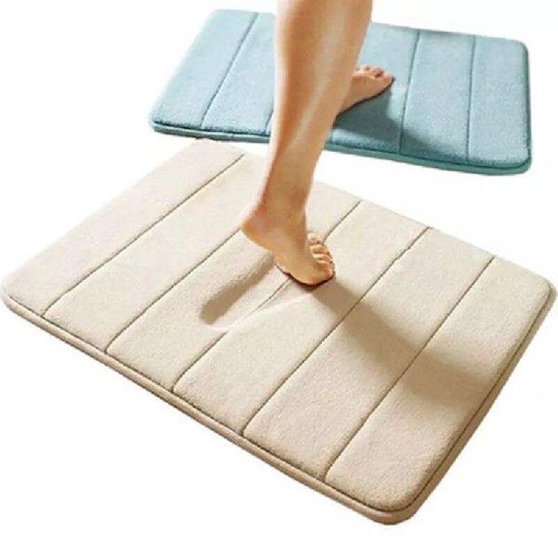 极速Home Beath Mat Coral Fleece Thicken Large Carpets Bathro