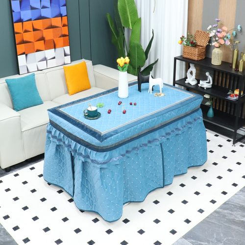 极速烤火桌套罩长方n形新款电烤炉子烤火罩正方形取暖桌保护电炉