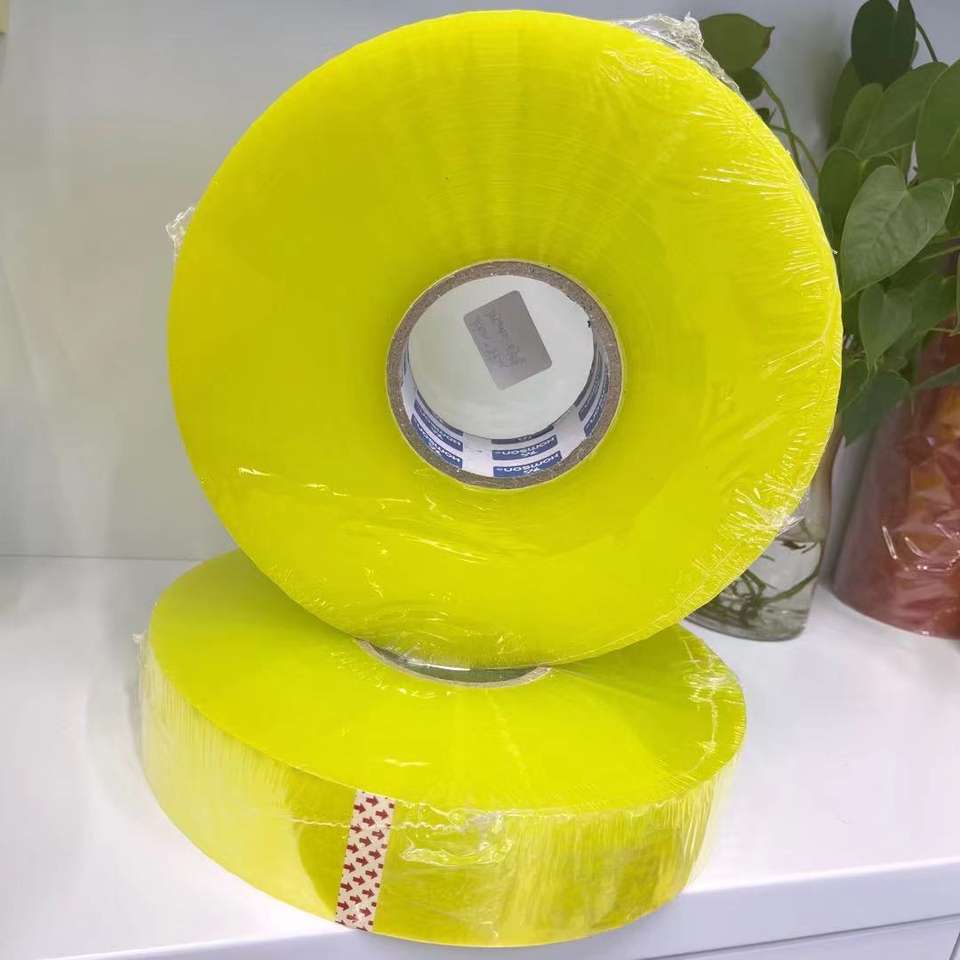 新品厂销自动打包机专用机用封箱胶带4D51000透明胶布大卷仓库包