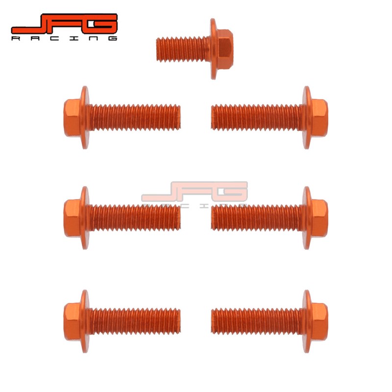 极速适用于EXC2004-2007越野摩托车改装配Q件前挡泥板塑料件螺丝