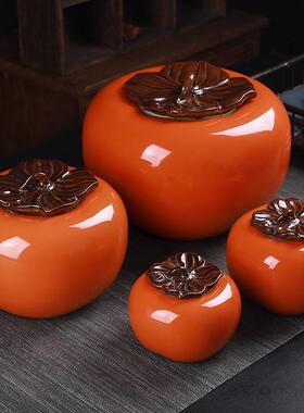 极速琉璃喜上枝头喜鹊柿子事事如意结婚礼物中式酒柜玄Z关工艺品