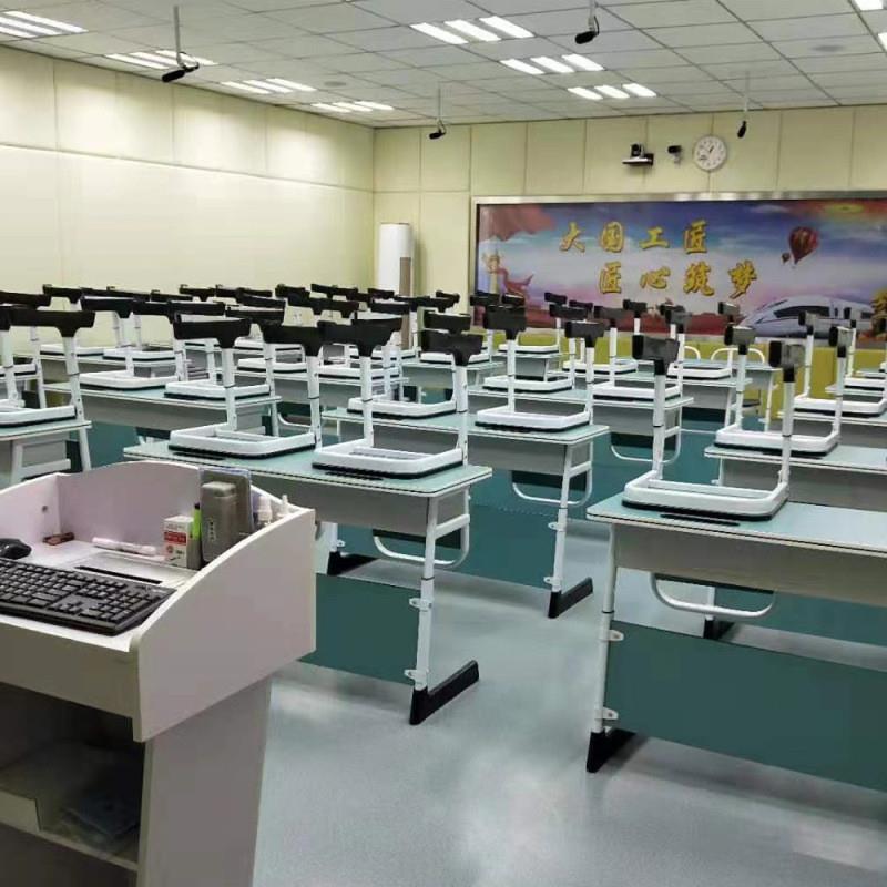 2023新款学校教室课桌椅单双人C升降儿童学习桌椅套装培训桌辅导