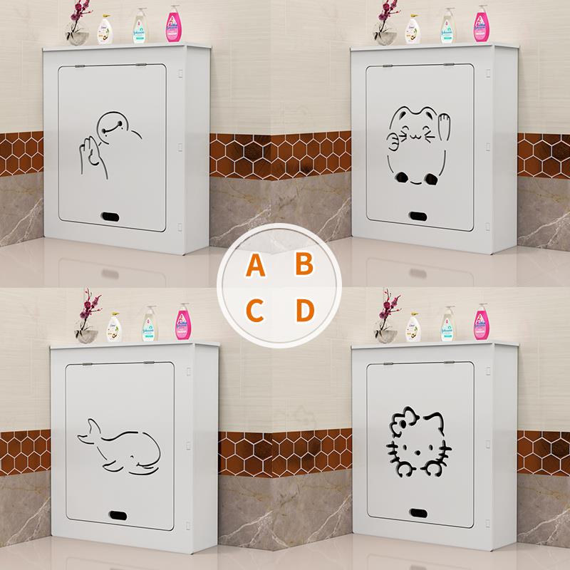 极速定制地暖分水器遮挡罩贴墙洞口遮挡罩暖气P装饰弱电箱地暖遮