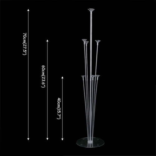 新品1/2 set Latex Balloon Holder BalGloons Stand Column Meta