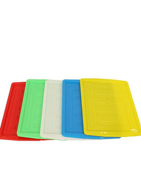 极速欧仓物流周转箱收纳塑料箱储物胶箱C755型(82*58*51)红色无