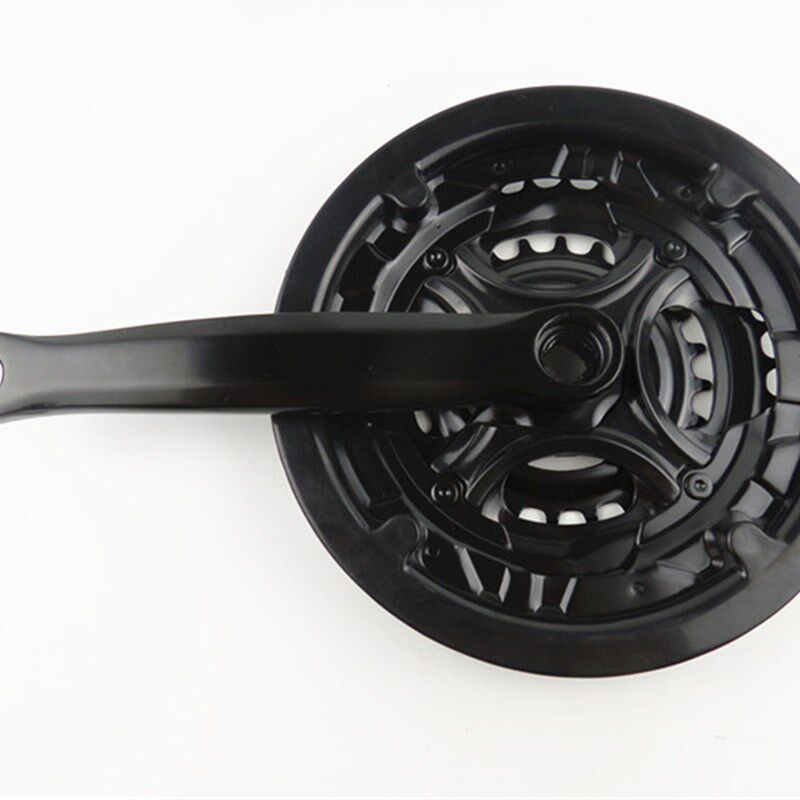 极速新金属登山车大齿盘自行车42t轮盘链I盘齿盘曲柄变速27速21速