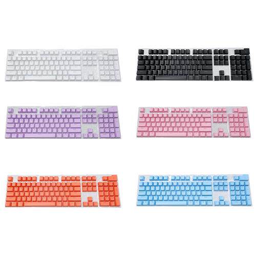 新品Mechanical Keyboard Keycaps B104Pcs/Set Universal Ergono