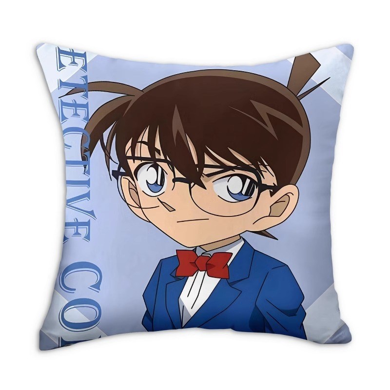 现货速发名侦探柯南抱枕二次元靠枕客厅沙发靠垫枕床头抱枕套