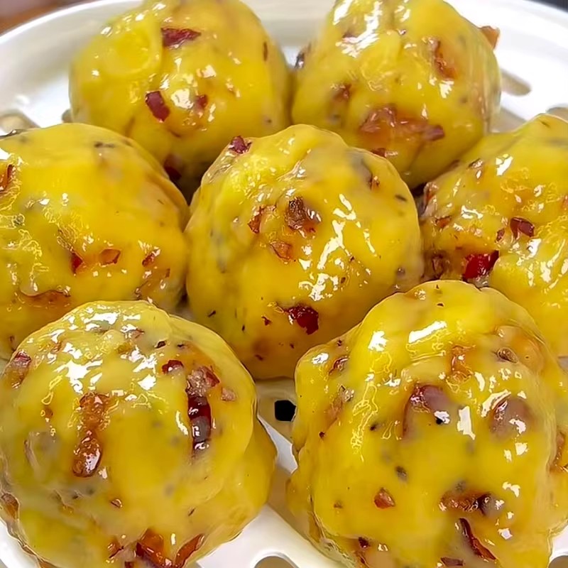 大黄米粘窝窝头学生早餐