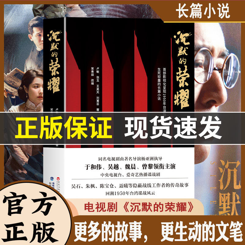 沉默的荣耀小说 同名电视剧原著影视同期书