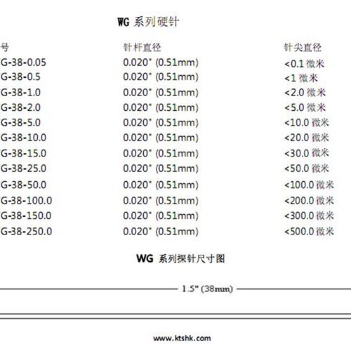 热销钨钢b针,钨钢探针,钨钢测试探针,钨钢尖针,探针台探针
