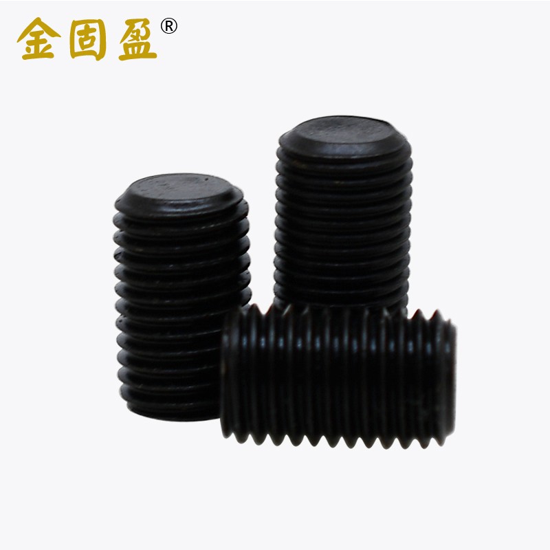 热销12.9级内六角细牙紧定平端螺钉M6M8M10M12X1.5X1.2V5X1X0.75