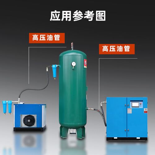 热销空压机储气罐连接管2分3分4分6分1I寸2寸液压油管钢丝胶管软