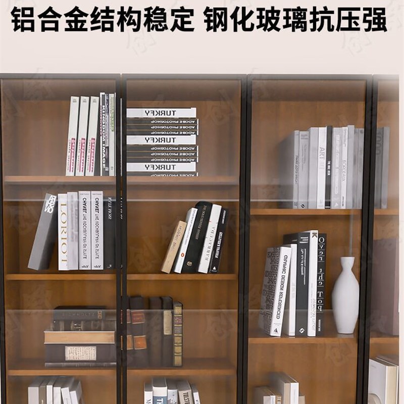 热销客厅书柜集成墙顶书柜卡座简易沙发储U物柜家用宽背柜