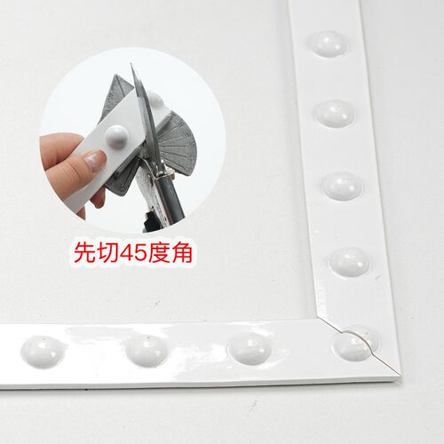 热销网红自粘圆点腰线装饰线条镜子边F框电视背景墙造型天花吊顶