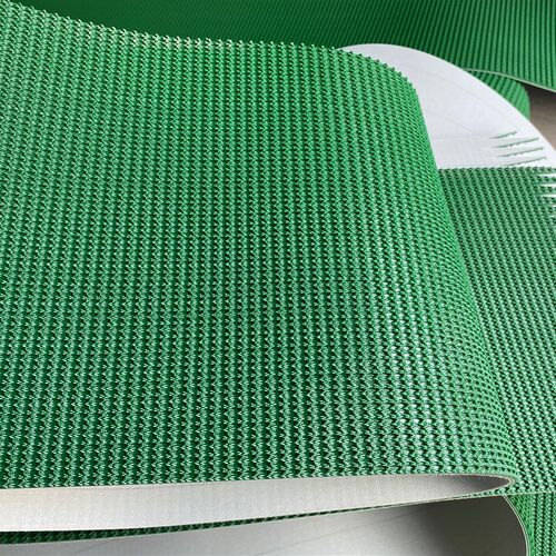 热销新品送带橡胶P坡运送带绿w色P板C输送带流水线爬U挡WV环形输