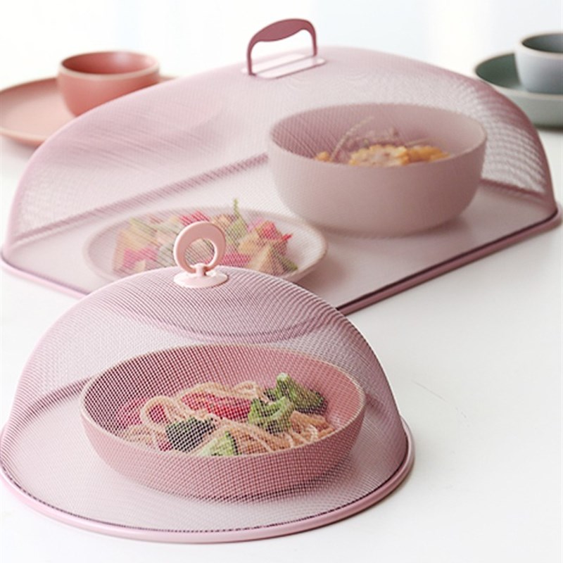 速发铁艺餐桌防蚊饭菜罩神器家用神器饭桌盖菜罩剩饭剩菜防尘罩高