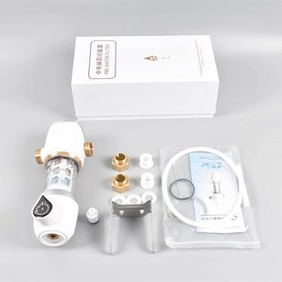 家用前置过滤器反冲洗大流量全屋自来水不锈钢中央净水 速发金牛