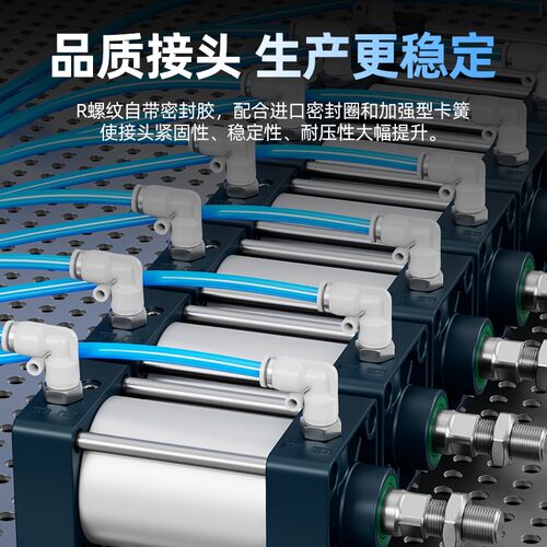 热销气管接头快速接头气缸接头配件大全/6//10-01/0V2/03气动快插
