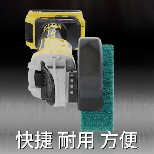 热销不锈钢抛光打磨m角磨机百洁布拉丝轮除锈去毛刺砂带机金属拉