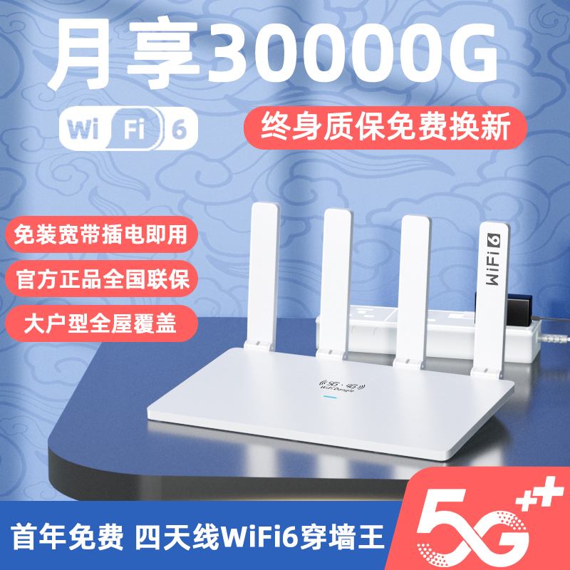 随身wifi2024新款5g无线路由器移动网络随身wi-fi无限流量4G宽带可插卡全网通不拉网线家用cpe适用于华为小米 网络设备/网络相关 随身wifi 原图主图