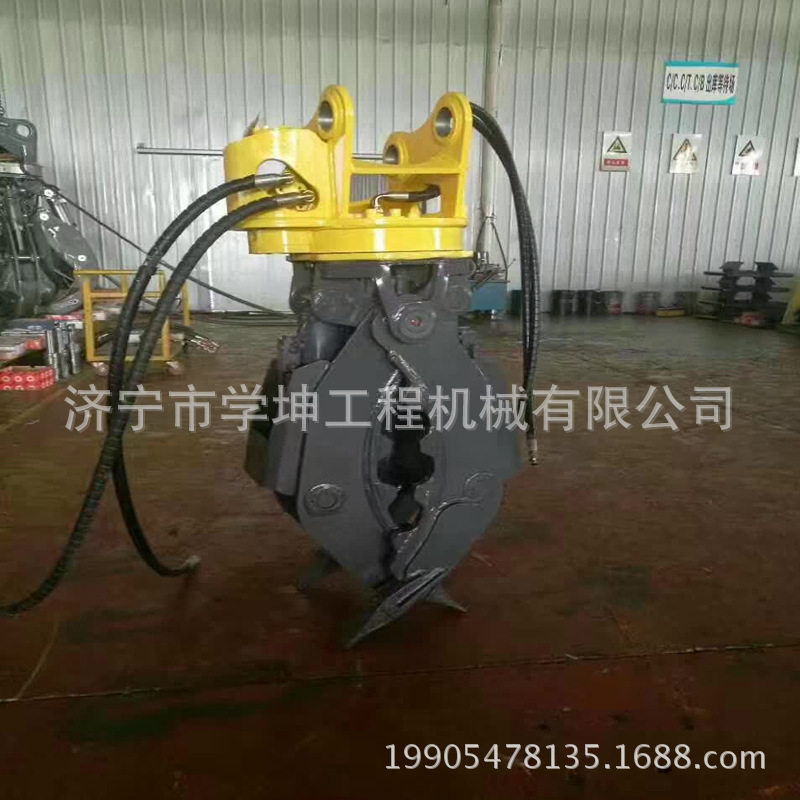 厂价直销挖机液压夹木器 挖机液压旋转夹 挖机属具