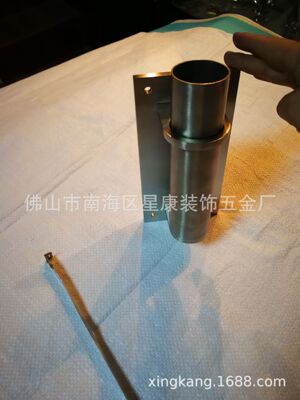 现货供应不锈钢42.4侧装底座，各种不同规格的不锈钢立柱底板