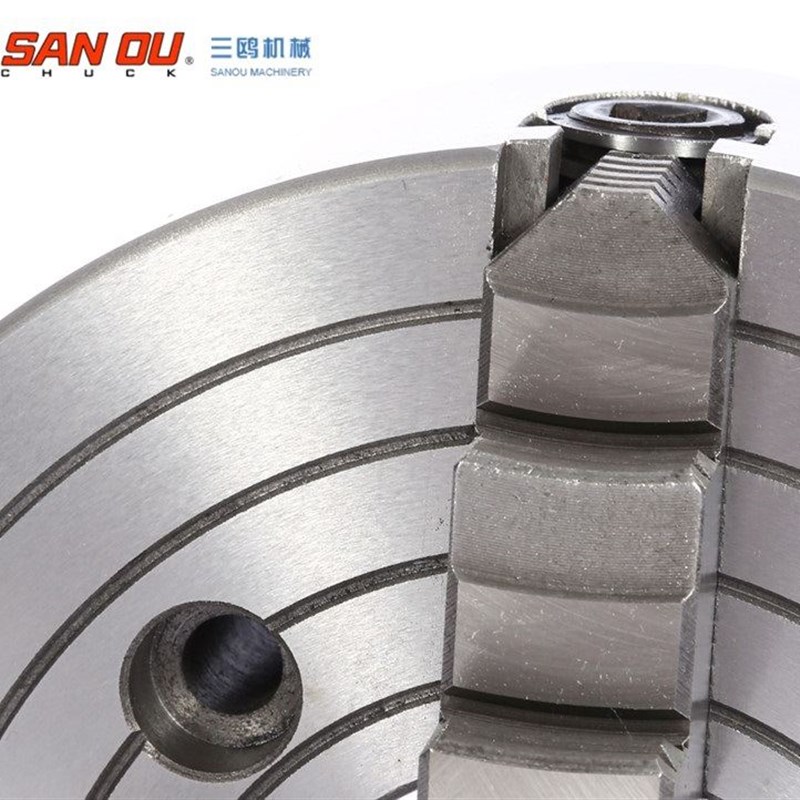 极速三鸥牌三欧SANOU K72 160F四爪单动夹头 车牀夹具四爪夹头