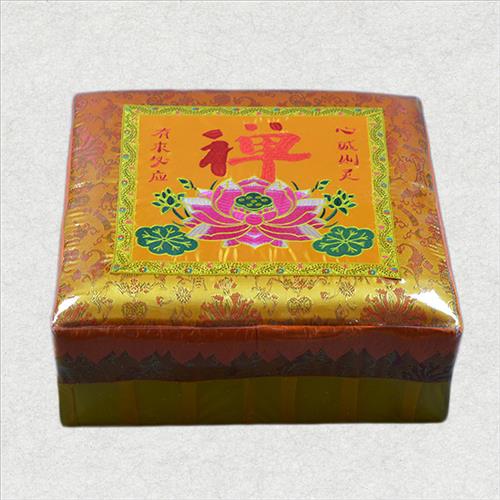 极速莲花c拜垫磕头跪垫拜佛垫佛堂寺庙制定实木方形加厚拜佛凳