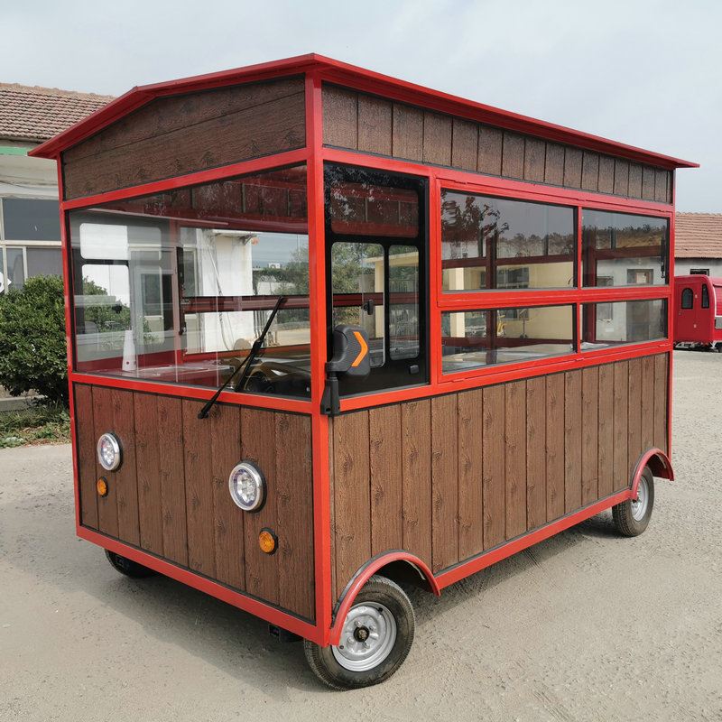 极速电动摆摊小吃设备房车 流动早餐餐饮车 商用烧W烤美食快餐车