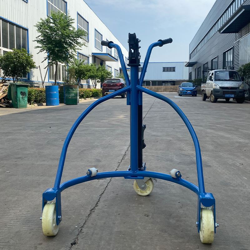 极速新品升力手动液压油桶u搬运车咬嘴圆桶手推车铁桶塑料桶液压