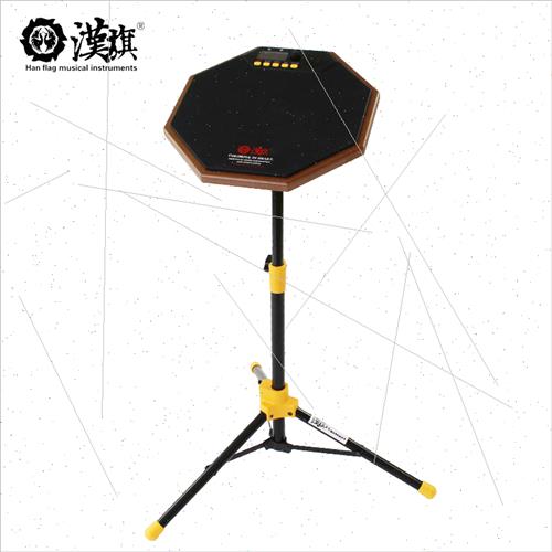 极速汉旗哑鼓垫节拍器套装R1架y子鼓初学入门汉牌12寸电子人声打