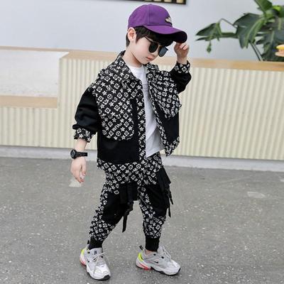 极速3-14 years Spring teenage Boy ClotIhing set 2021 New Cas