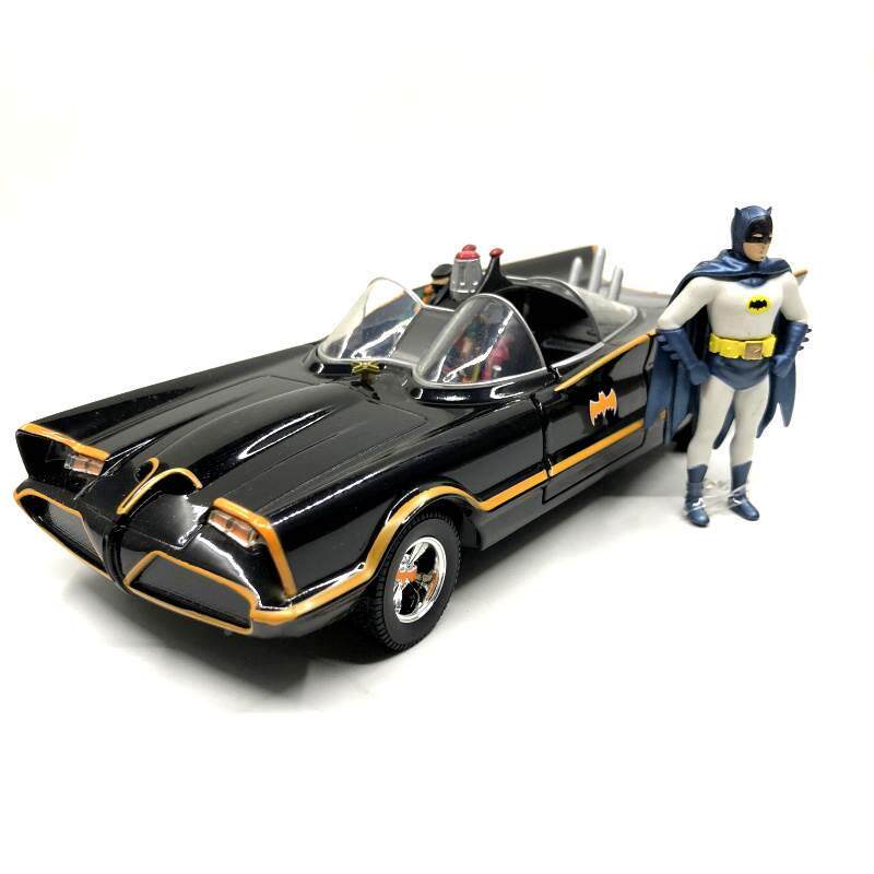 极速l美j国ad佳达1:蝙24蝙蝠侠 黑暗骑士合金 蝠战车 WDCa模型散