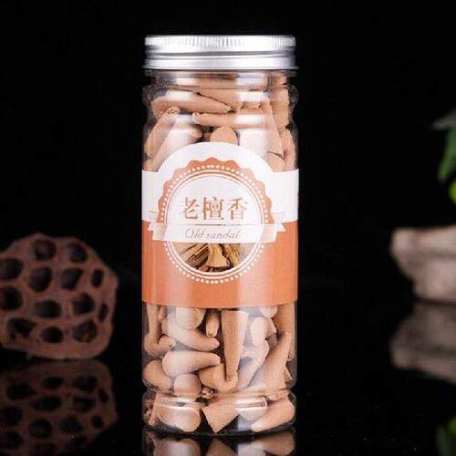 极速Cone Incense Bottle Packagze about 120cones Natural Refl