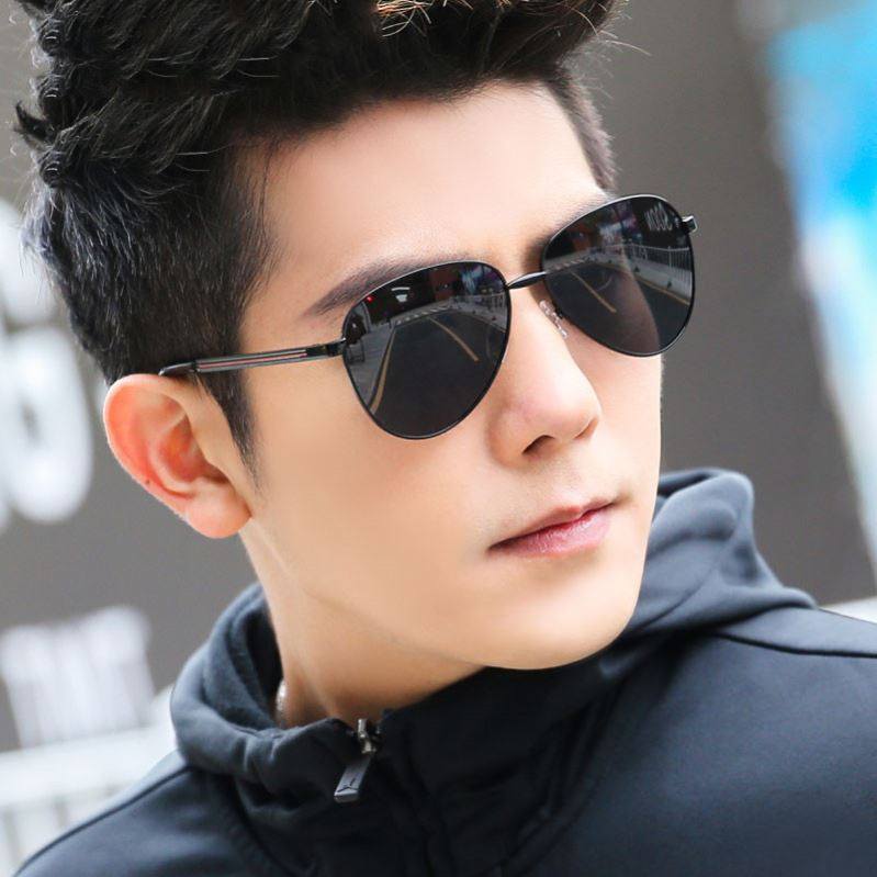 极速2022年新款太阳镜男墨镜男士潮开车专用网P红防紫外线强光高