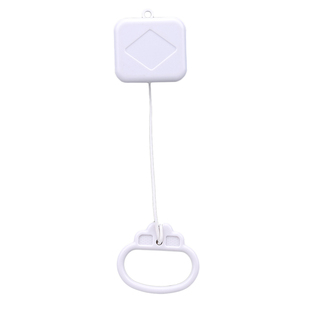 Music Box xWhite 极速1Pc String Ring Plastic Clock Pull