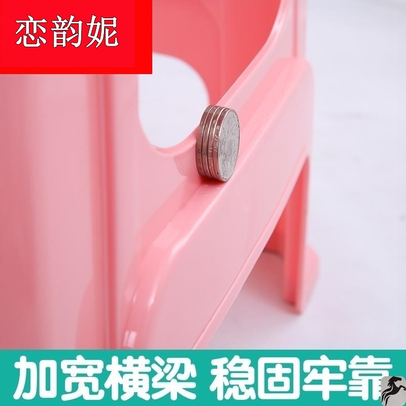 极速中号塑料凳子40公分50cm中高板凳F30厘米塑料凳41凳加高家用4