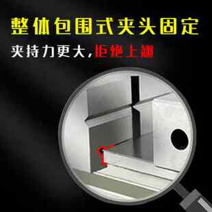 极速帮国高精密加强型平口钳w磨床角固式工业级台钳直角十字批士