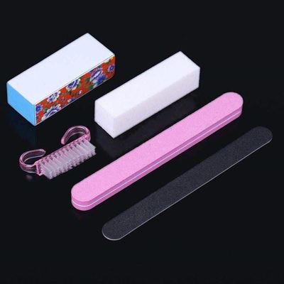 速发5 pcnail random color!! buffi art buffer set manicure bl