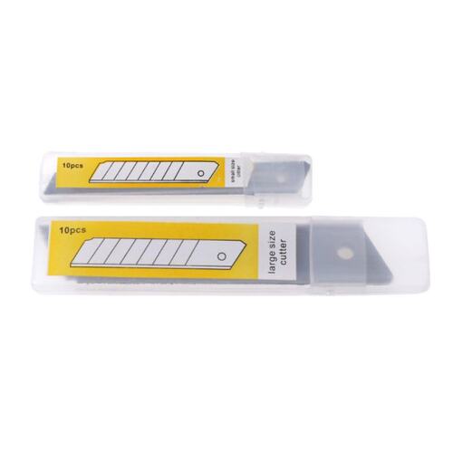 新品10 Pcs Boxcutter Snap off Replacement BladRes 918mm Cera