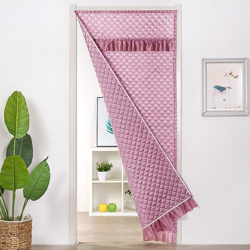 极速Household face curtain wyinter entrance door rural large