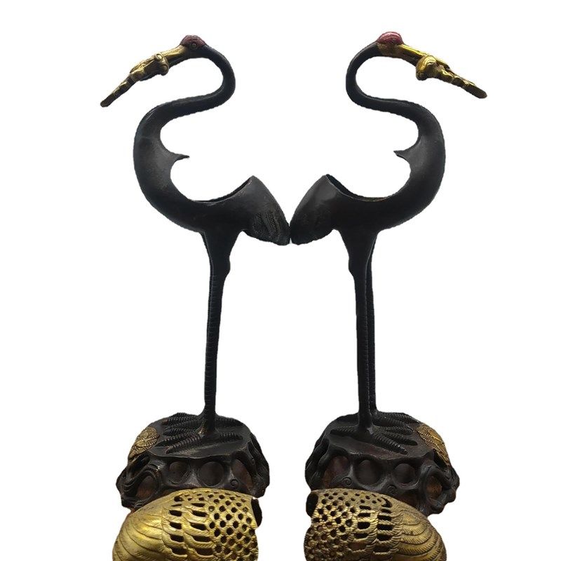 极速仿古做旧 鎏金o铜仙鹤香炉摆件 铜器 工艺品礼品 家居摆件,金属材料及制品,其他金属制品,淘宝优惠券,粉丝福利购,淘宝优惠卷