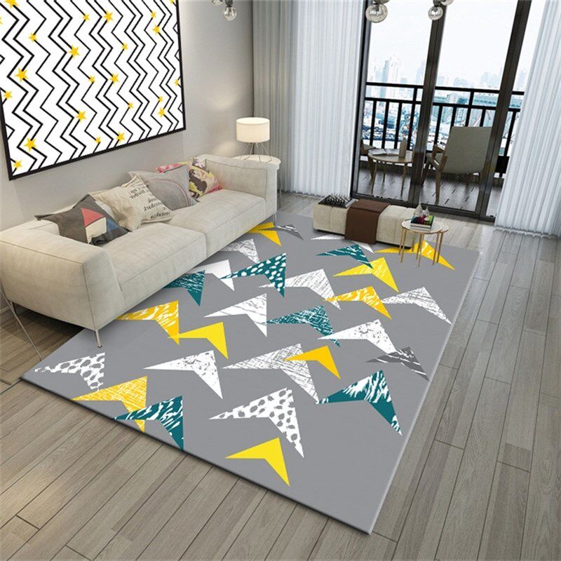 极速3D Carpegt Home Mat Living Room Floor Rug Bathroom Pad m