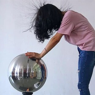 极速现货科魔术科技球静电球范氏起电机静电起电T机怒发冲冠穿越