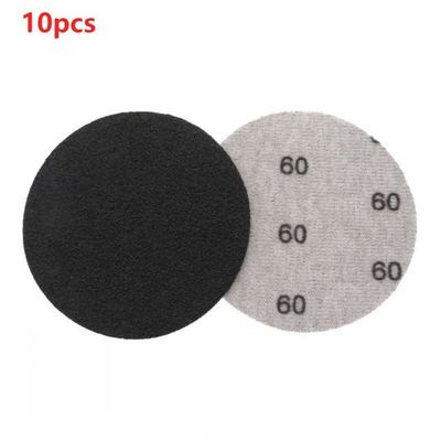 极速10Pcs 75mm Sandingr Paper 60/400/600/800/1000 Grit Water